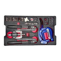 Red Box RBT250TDR Aviation Sheet Metal Tool Kit includes 158 Tools