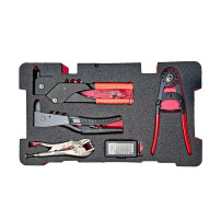 Red Box RBT250TDR Aviation Sheet Metal Tool Kit includes 158 Tools