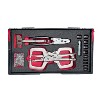 Red Box RBT250TDR Aviation Sheet Metal Tool Kit includes 158 Tools