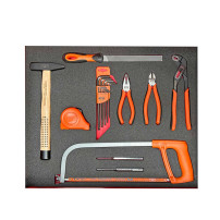 Red Box RBA4IMP – Aircraft Mechanic Cabinet – Imperial (SAE / Standard) Kit – Includes 96 Tools