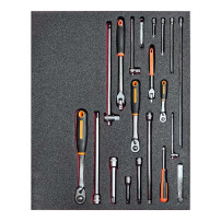 RBA6IMP – Aircraft Mechanic Cabinet – Includes Imperial (SAE / Standard) – Includes 281 Tools