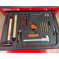 Red Box RBI8000C – Aircraft Mechanic Kit – Imperial (SAE / Standard)/Metric Kit – Includes 236 Tools