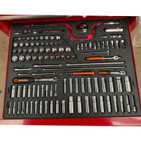 Red Box RBI8000C – Aircraft Mechanic Kit – Imperial (SAE / Standard)/Metric Kit – Includes 236 Tools