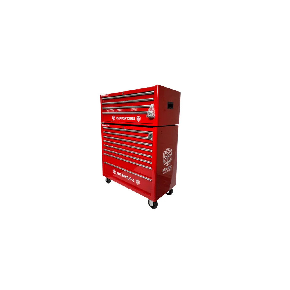 Red Box RBT340C Comprehensive Aircraft Mechanics Cabinet - Metric and Imperial (SAE / STANDARD) KIT - Includes 633 tools