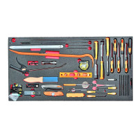 Red Box RBT340C Comprehensive Aircraft Mechanics Cabinet - Metric and Imperial (SAE / STANDARD) KIT - Includes 633 tools