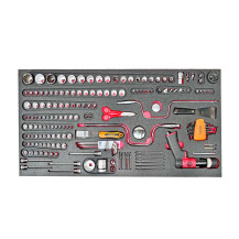 Red Box RBT340C Comprehensive Aircraft Mechanics Cabinet - Metric and Imperial (SAE / STANDARD) KIT - Includes 633 tools