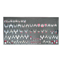 Red Box RBT340C Comprehensive Aircraft Mechanics Cabinet - Metric and Imperial (SAE / STANDARD) KIT - Includes 633 tools