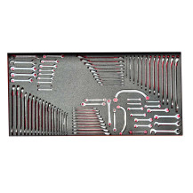 Red Box RBT340C Comprehensive Aircraft Mechanics Cabinet - Metric and Imperial (SAE / STANDARD) KIT - Includes 633 tools