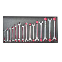 Red Box RBT340C Comprehensive Aircraft Mechanics Cabinet - Metric and Imperial (SAE / STANDARD) KIT - Includes 633 tools