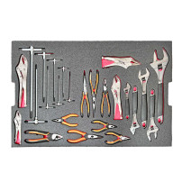 Red Box RBT340C Comprehensive Aircraft Mechanics Cabinet - Metric and Imperial (SAE / STANDARD) KIT - Includes 633 tools