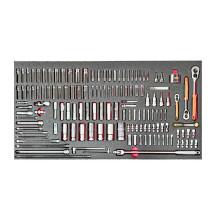 Red Box RBT340C Comprehensive Aircraft Mechanics Cabinet - Metric and Imperial (SAE / STANDARD) KIT - Includes 633 tools