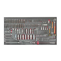 Red Box RBT340C Comprehensive Aircraft Mechanics Cabinet - Metric and Imperial (SAE / STANDARD) KIT - Includes 633 tools