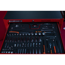Red Box RBI9203C - Aircraft workshop maintenance and avionics cabinet with Imperial tools