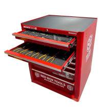 Red Box RBI9205C - Aircraft Workshop Cabinet with Imperial (SAE / Standard) and Metric Tools