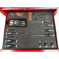 Red Box RBI9205C - Aircraft Workshop Cabinet with Imperial (SAE / Standard) and Metric Tools