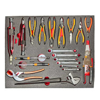 Red Box RBI9265C Helicopter Maintenance Cab - Imperial (SAE / Standard) Kit - Includes 128 tools