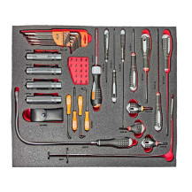 Red Box RBI9265C Helicopter Maintenance Cab - Imperial (SAE / Standard) Kit - Includes 128 tools