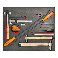 Red Box RBI9265C Helicopter Maintenance Cab - Imperial (SAE / Standard) Kit - Includes 128 tools