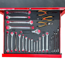 Red Box RBI9290C - Aircraft Workshop Cabinet with Imperial (SAE / Standard) Tools