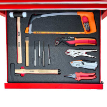 Red Box RBI9290C - Aircraft Workshop Cabinet with Imperial (SAE / Standard) Tools