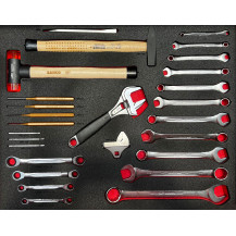 Red Box RBI9400C - Aircraft Mechanic Kit with Imperial (SAE / Standard) Tools. In 8 drawer cabinet