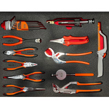 Red Box RBI9400C - Aircraft Mechanic Kit with Imperial (SAE / Standard) Tools. In 8 drawer cabinet