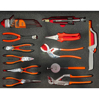 Red Box RBI9400C - Aircraft Mechanic Kit with Imperial (SAE / Standard) Tools. In 8 drawer cabinet
