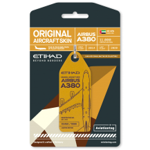 Aviationtag Etihad Airbus A380 - A6-APA Glare