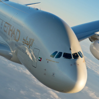 Aviationtag Etihad Airbus A380 - A6-APA Glare