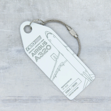 Aviationtag Go First Airbus A320neo - VT-WJC