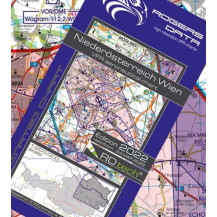 Niederösterreich / Wien VFR ICAO Chart Rogers Data 2022