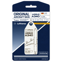 Aviationtag Lufthansa Airbus A340 - D-AIHE