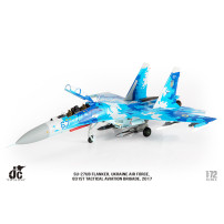 JC Wings Sukhoi Su-27 Flanker Ukrainian Air Force 831st Tactical Aviation Brigade Scale 1:72 Aircraft model