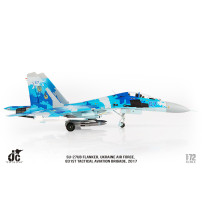 JC Wings Sukhoi Su-27 Flanker Ukrainian Air Force 831st Tactical Aviation Brigade Scale 1:72 Aircraft model