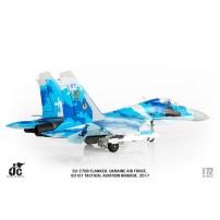 JC Wings Sukhoi Su-27 Flanker Ukrainian Air Force 831st Tactical Aviation Brigade Scale 1:72 Aircraft model