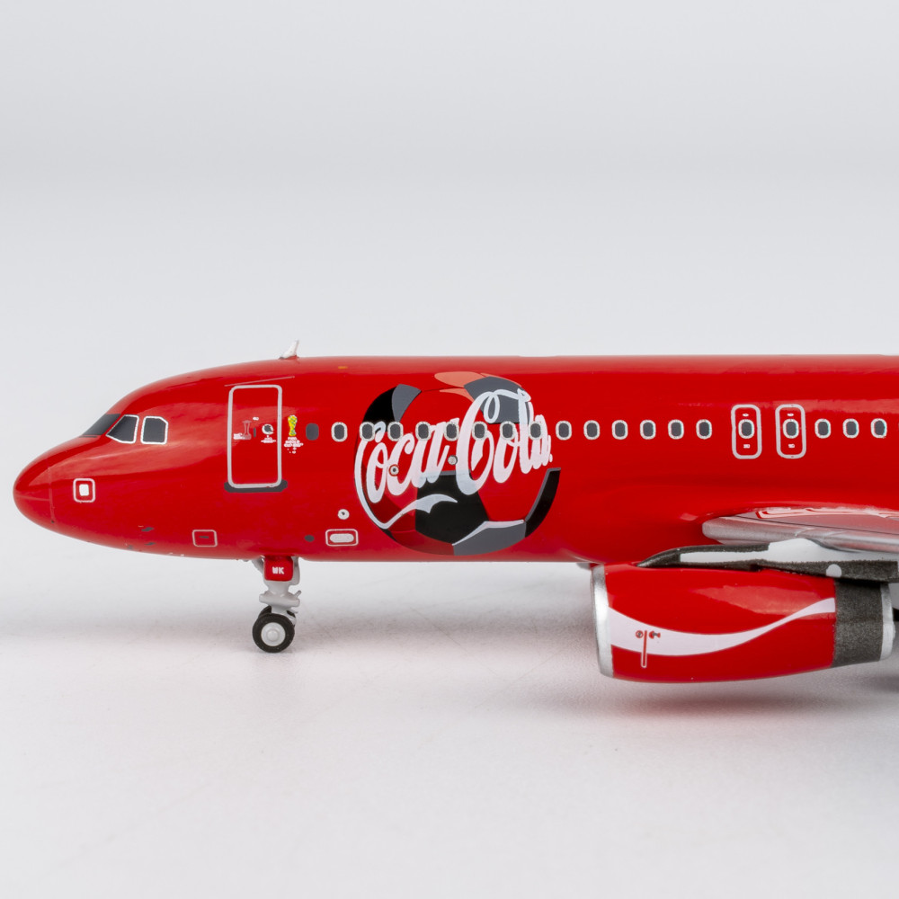 NG Model Airbus A320-200 Titan "Coca-Cola FIFA World Cup" G-POWK 1:400 Aircraft model