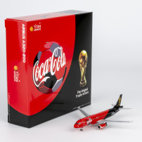 NG Model Airbus A320-200 Titan "Coca-Cola FIFA World Cup" G-POWK 1:400 Aircraft model