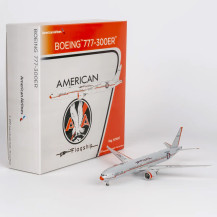 NG Model Boeing 777-300ER American "Flagship DFW" N735AT 1:400 Aircraft model