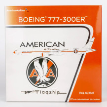 NG Model Boeing 777-300ER American "Flagship DFW" N735AT 1:400 Aircraft model