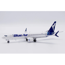 JC Wings Boeing 737-MAX8 Blue Air YR-MXE 1:400 Aircraft model