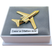 Insigna Cessna Citation III/IV 3D (Gold)