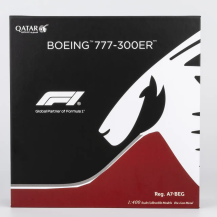 NG Model Boeing 777-300ER Qatar "New Fomula 1" Ultimate A7-BEG 1:400 Aircraft model