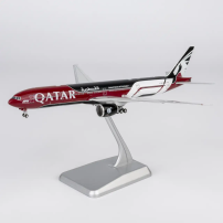 NG Model Boeing 777-300ER Qatar "New Fomula 1" Ultimate A7-BEG 1:400 Aircraft model