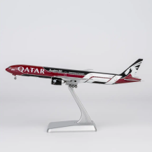 NG Model Boeing 777-300ER Qatar "New Fomula 1" Ultimate A7-BEG 1:400 Aircraft model