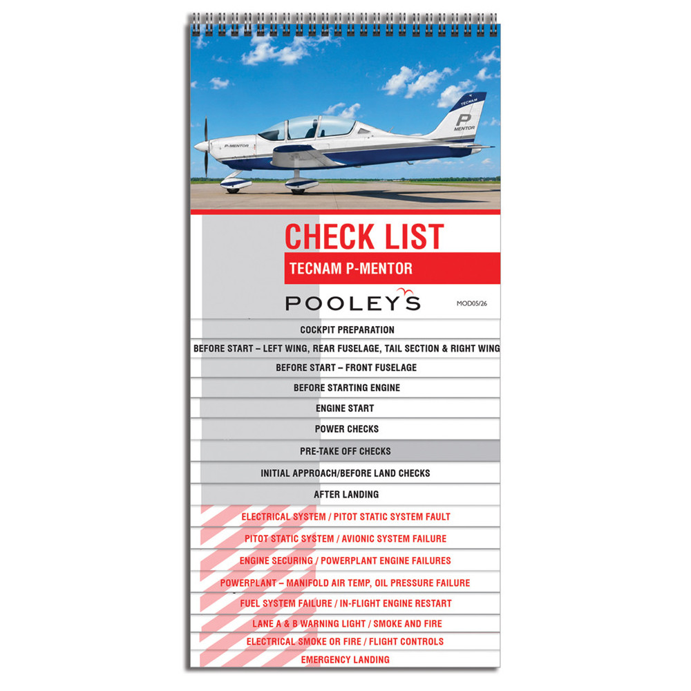 Tecnam P-Mentor Checklist