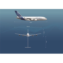 Airbus A380 Scale 1:400 Aircraft Model