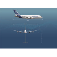 Airbus A380 Scale 1:400 Aircraft Model