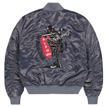 Alpha Industries MA-1 Black Devils Bomber Jacket