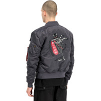 Alpha Industries MA-1 Black Devils Bomber Jacket