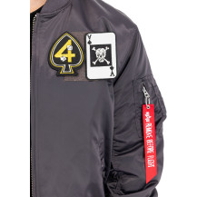 Alpha Industries MA-1 Black Devils Bomber Jacket